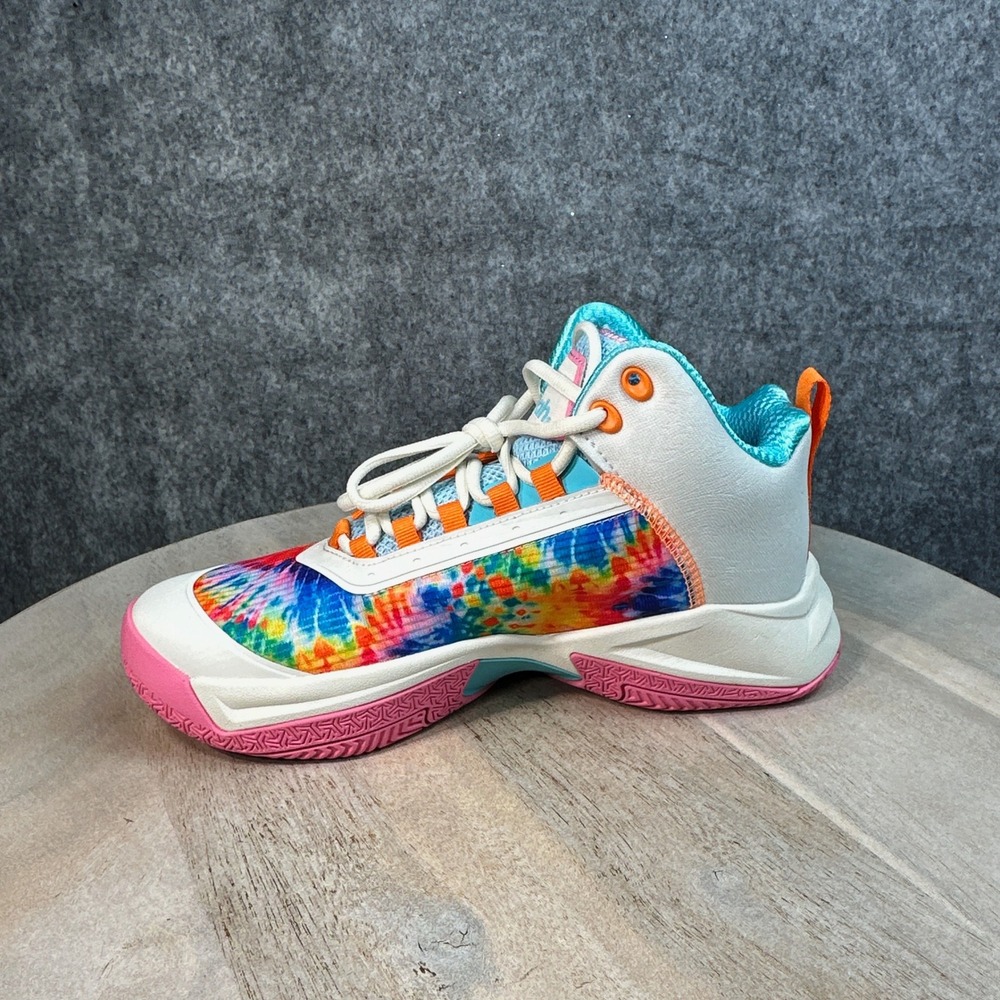Moolah Kids' Grade School Press Break V2 Basketball Shoes Youth Size 6.5 Rainbow - Picture 8 of 12